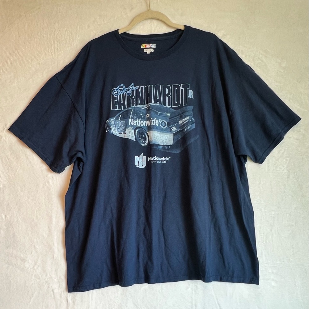 NASCAR Dale Earnhardt Jr Men’s cotton tshirt navy blue size XXXL
